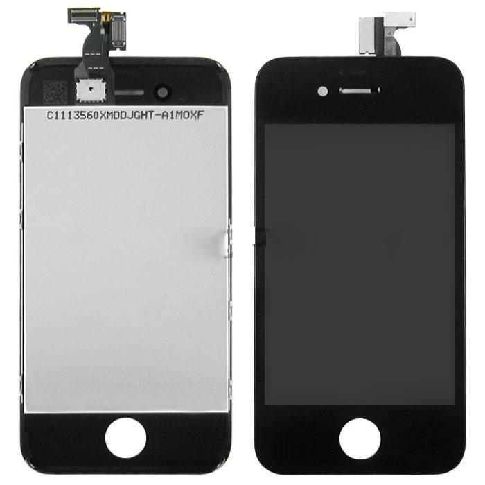 Nucleair Terugroepen Auroch iPhone 4s Scherm zwart LCD + touchscreen kopen bij iGoopple. Voor 16:00  besteld is morgen in huis!