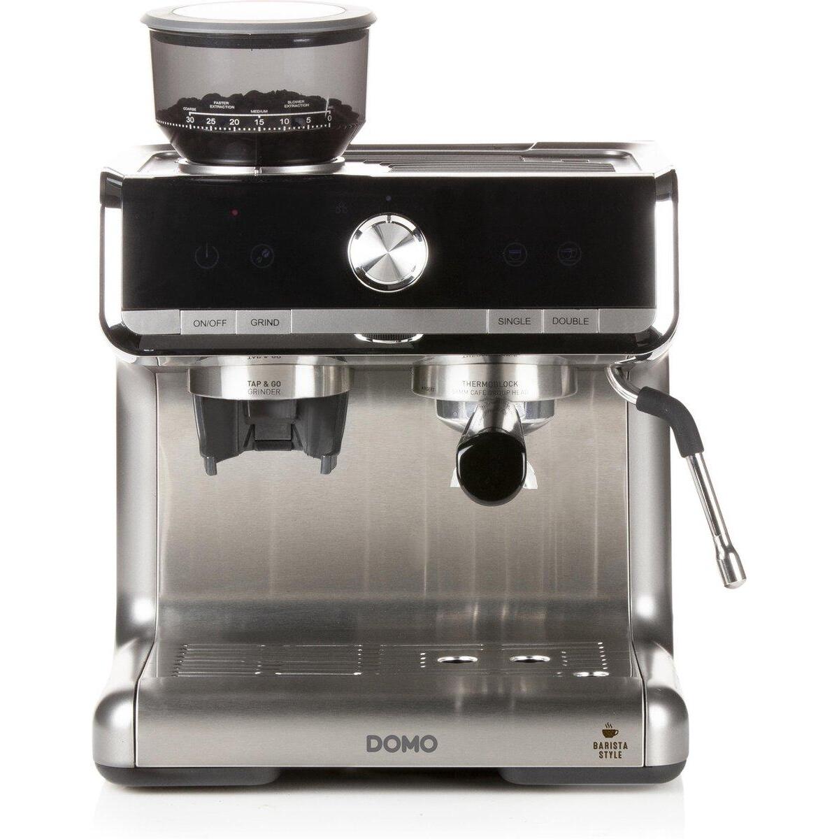 Anesthesie Zonnig Australische persoon Espressomachine met Bonenmaler - Domo DO720K kopen - €211