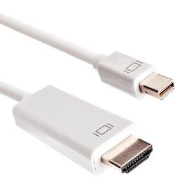 Mini DisplayPort naar HDMI kabel - Third Party - Wit