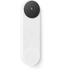 Google Nest Videodeurbel - Batterij - Wit