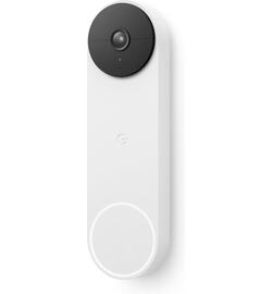Google Nest Videodeurbel - Batterij - Wit