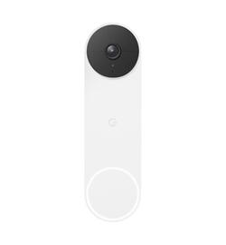 Google Nest Videodeurbel - Batterij - Wit