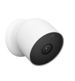 NIEUWE Nest Cam (outdoor of indoor, batterij) Google Videobewaking Camera - Wit