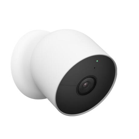 NIEUWE Nest Cam (outdoor of indoor, batterij) Google Videobewaking Camera - Wit