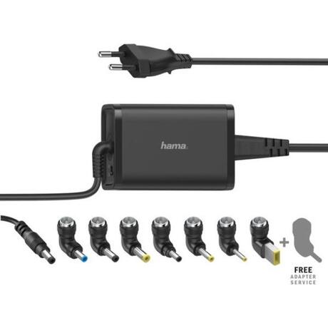 Hama Universele Notebook Netadapter 15-19V 65W - Zwart - PC